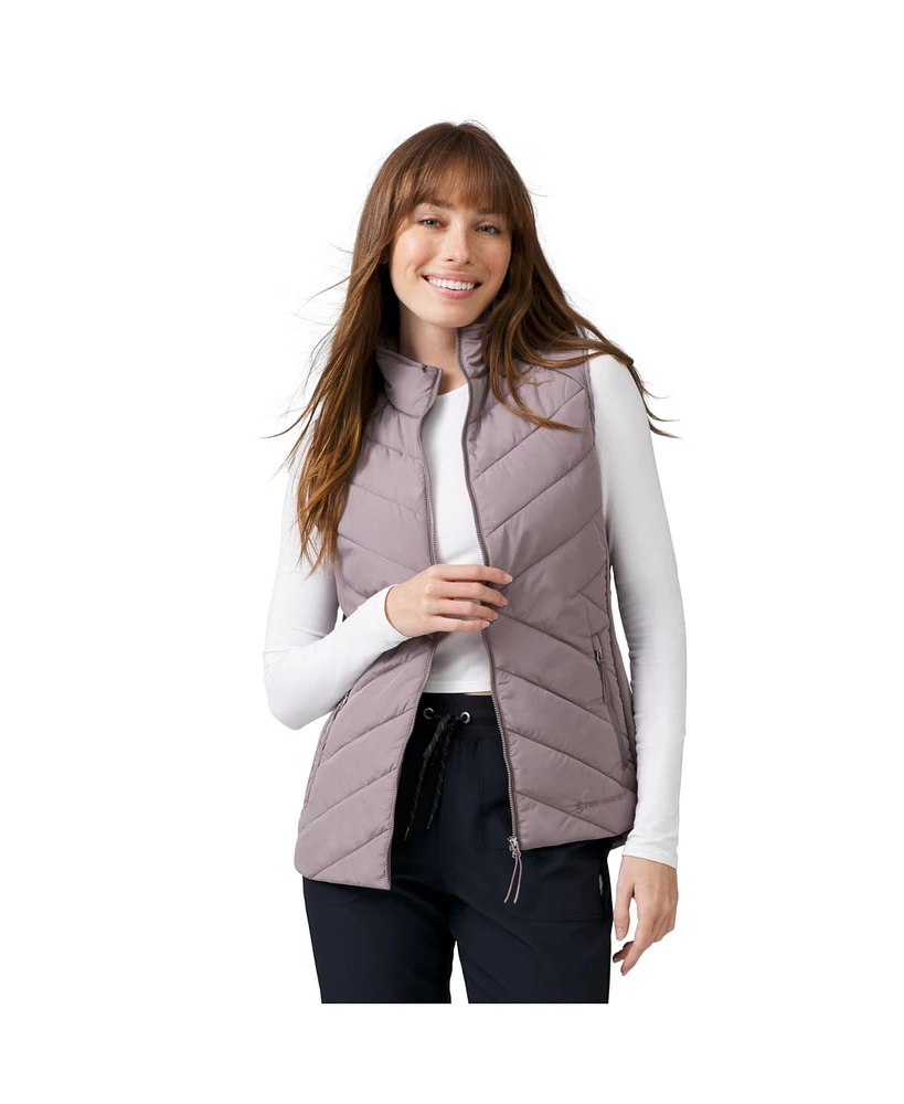 Free Country Women's Quilted Hybrid Vest