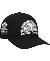 Mitchell Ness Men's Black Denver Nuggets Panda Adjustable Hat