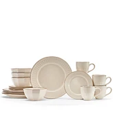 Baum Belle Ivory 16 Pc. Dinnerware Set, Service for 4