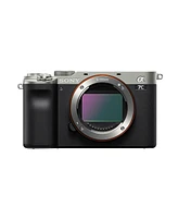 Sony Alpha a7C Full-Frame Compact Mirrorless Camera Body (Silver)