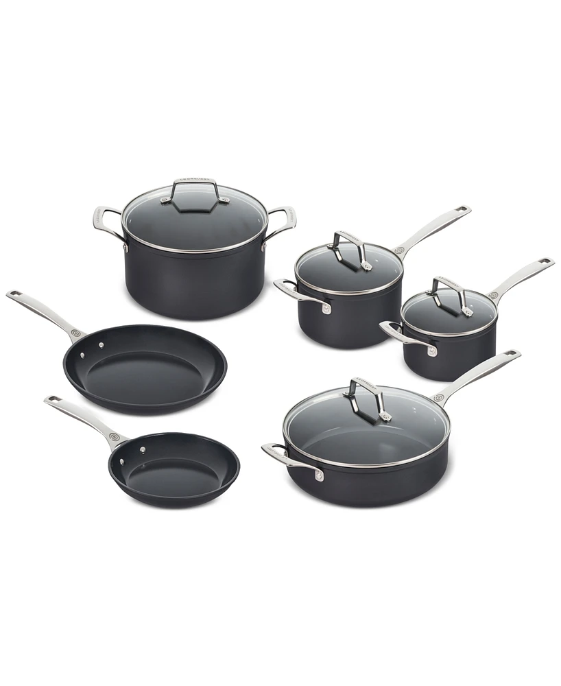 Le Creuset Essential Nonstick Ceramic 10 Pc. Cookware Set