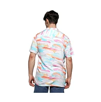 Campus Sutra Men's EcoLiva Water Strokes Shirt