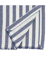 Saro Lifestyle Soothing Stripes Table Runner, 16"x72"