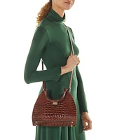 Brahmin Adrian Rockaway Small Leather Satchel