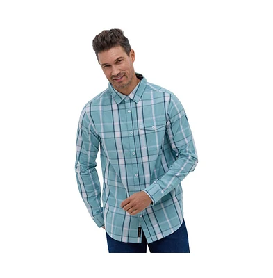 Bench Dna Men's Gambi Long Sleeve Check Shirt