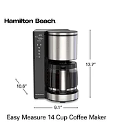 Hamilton Beach Easy Measure 14 Cup Coffee Maker