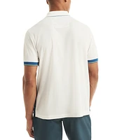 Nautica Men's Classic-Fit Navtech Striped Polo Shirt