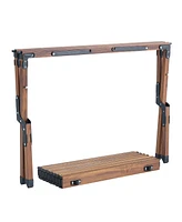 Simplie Fun Lightweight Folding Outdoor Table for Camping and Parties