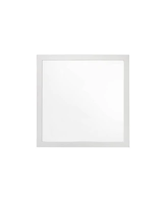 Simplie Fun Casilda Mirror In White Finish