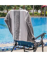 Arkwright Home Tie & Dry Beach Towel (2 Pack), 30x70 in, Soft Ring Spun Cotton, Color Options