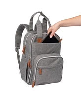 Trend Lab Backpack Diaper Bag - Gray