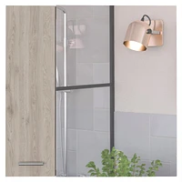 Sines Medicine Cabinet, Four Internal Shelves, Double Door - Light
