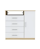 Simplie Fun Baylon 4-Drawer 1-Shelf Dresser