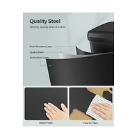 Slickblue Stainless Steel Garbage Can For Home Trash