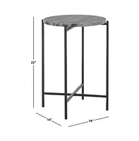 Ellicott Round Accent Table
