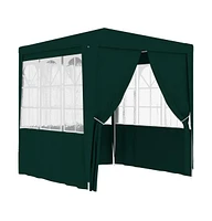 vidaXL Professional Party Tent with Side Walls 6.6'x6.6' 0.3 oz/ft