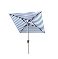 Safavieh Athens 7.5 Ft Square Crank Umbrella