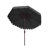 Safavieh Venice 9Ft Rnd Double Top Crank Umbrella