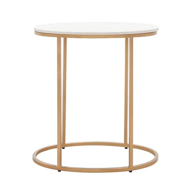 Safavieh Tage Marble Side Table