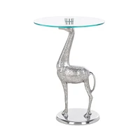 Safavieh Gillard Giraffe Base Accent Table