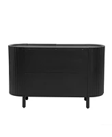 Simplie Fun Luxurious Sideboard with Adjustable Shelves for Any Room