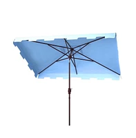 Safavieh Zimmerman 6.5 X 10 Ft Rect Market Umbrella