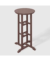 42" Counter Height Round Outdoor Patio Bistro Bar Table