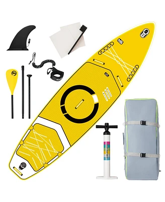 Simplie Fun Inflatable Stand Up Paddle Board 11'X34" X6" With Accessories