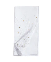 Saro Lifestyle Cascading Firework Design Napkin Set of 4, 20"x20"