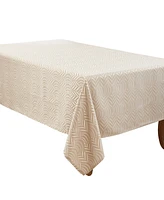 Saro Lifestyle Exquisite Jacquard Design Tablecloth