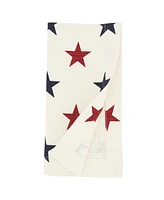 Saro Lifestyle Americana Stars Napkin Set of 4, 20"x20"