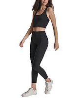 Dkny Women's High-Waisted 7/8 Cargo Leggings