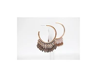 Hollywood Sensation Chandelier Hoop Earrings