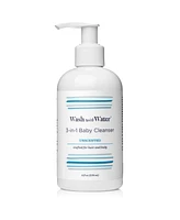 Wash With Water 3-in-1 Gentle Baby Cleanser, Unscented, 8 oz (Pack of 1)