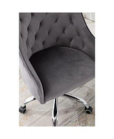 Streamdale Furniture Swivel Shell Chair For Living Room/Modern Leisure Office Chair