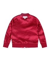 Mixed Up Clothing Girls Reversible Bomber Jacket