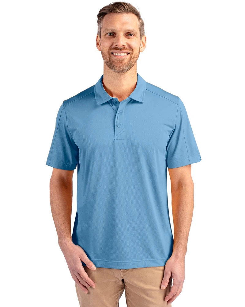 Cutter & Buck Prospect Textured Stretch Mens Short Sleeve Polo Shirt