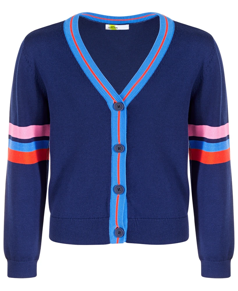 Epic Threads Girls Varsity Cardigan, Created for Macy's