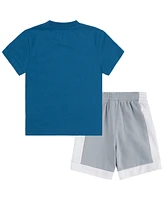 Jordan Little Boys Galaxy Tee and Shorts Set