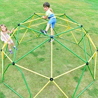 Streamdale Furniture Kids Climbing Dome Tower - 12 Ft Jungle Gym Geometric Playground Dome Climber Monkey Bars