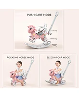 Streamdale Furniture Toddler Rocking Horse & Unicorn Balance Bike