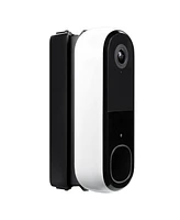 Wasserstein 35° to 55° Horizontal Wedge Wall Mount Compatible with Arlo Wireless Video Doorbell (2nd Gen) & Essential Video Doorbell Wire