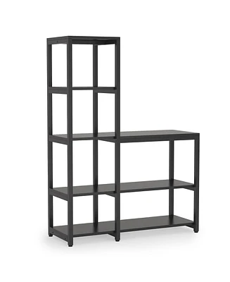Tribesigns 5-Tier Kitchen Bakers Rack with Utility Storage Shelf, Freestanding Microwave Oven Stand Spice Shelf Organizer