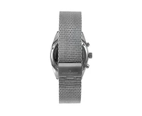 Peugeot Men's 42mm Silver Multi-Function Steel Mesh Bracelet Watch