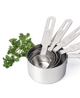 Rsvp International Endurance Stainless Steel 5 Piece Measuring Cup Set