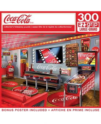 Masterpieces Coca-Cola - Collector's Hideaway 300 Piece Ez Grip Puzzle