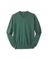 KingSize Big & Tall Lightweight V-Neck Sweater