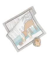 Sammy & Lou Cottontail Cloud Friends 4 Piece Crib Bedding Set