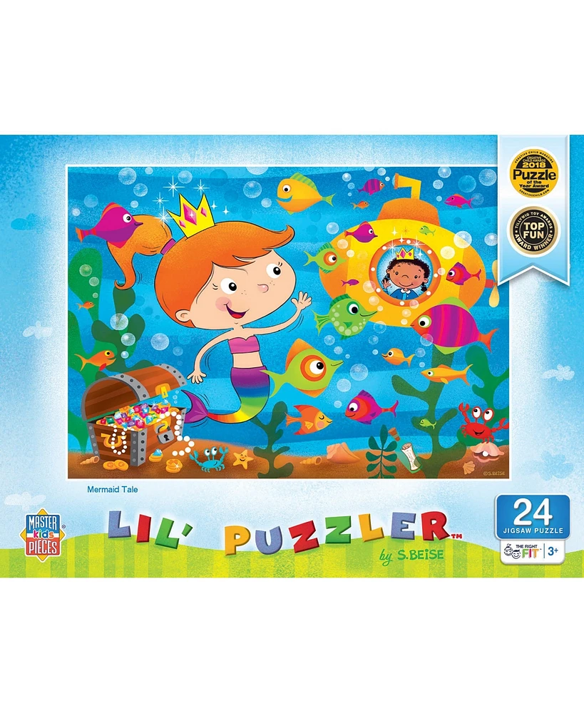 Masterpieces Lil Puzzler - Mermaid Tale 24 Piece Jigsaw Puzzle