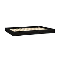 vidaXL Dog Bed 40"x29.1"x3.5" Solid Wood Pine